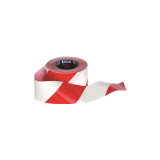 Red & White Safety Barricade Tape 75mm x 100M - RW10075