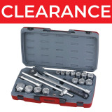 Teng 3/4"Dr Standard Socket Set Metric 6Point 18pc - T3418-6