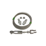 Turnbuckle Set Cable & Clamp 8m - TB-1