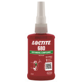 Loctite 680 - Retaining Comp - 50ml - H Strength Low Vis - 68050