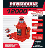 Powerbuilt Hydraulic Shorty Bottle Jack 12,000kg - WTBS12000