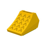 Ozchock Wheel Chock 230H x 280W x 370D Yellow - OZCH065