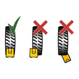 Ozchock Wheel Chock 230H x 280W x 370D Yellow - OZCH065