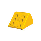 Ozchock Wheel Chock 260H x 420W x 465D Yellow - OZCH075