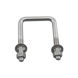 U Bolt to Suit Jockey Wheel Plate 100mm x 78mm - BO1866