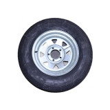 Wheel Alloy Black  13x6" 5 x 4-1/2 PCD 185/70/13 Tyre 900kg - MWW330AB185