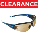 Proteus 1 Safety Glasses - Light Brown Lens - 9509