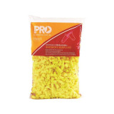 Probell Disposable Uncorded Earplugs Refill Bag (500 Pairs) - EPYU500R