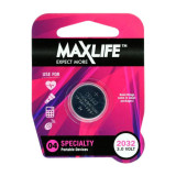 Maxlife CR2032 Lithium Button Cell Single Battery - BAT2032