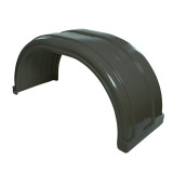 Guard Plastic Super Single Steer Black 1250 x 480mm - PLMEGCES-70