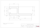 8mm H Aluminium Holder - SSH3000
