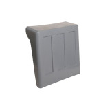 Guard Plastic 1/4 Flat Top Black - PLF60-70