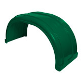 Guard Plastic Super Single Steer Dark Green 1250 x 480mm - PLMEGCES-208