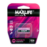 Maxlife 123A Lithium 3V Single Battery - BAT123A