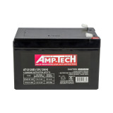 Amp-Tech VRLA AGM Battery 12AH 12V (Post Type T2) - AT12120D
