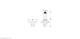Hella Bulb H4 12V 60/55W P43T. - XD1260/55