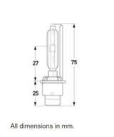 Hella Bulb D2S 35W P32D-2 - D2S