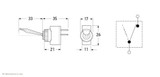 Hella Off - On Toggle Switch - 4453