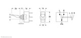 Hella Toggle Switch On-Off-On - 4202