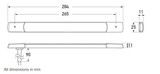 Image Hella LED Slim Surface Mount Combination Lamp - 2375-24v