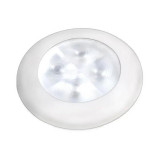 Hella LED Round Sl White 24V B+W Rims - 98050101