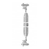 External Door Lock Kit 27mm Zinc Plated - 071322189E