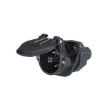 SOCKET 12V 7PIN EBS - 82096