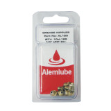 Alemlube Grease Nipple 1/4 UNF Straight 10Pk - AL185
