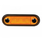 Hella Courtesy Lamp 1 X 3 Led Amber 24V Narrow Rim - 95951006