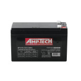 Amp-Tech VRLA AGM Battery 7AH 12V (Post Type T1) - AT1270