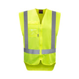 Polyester Day Night Vest Yellow - 52205Y