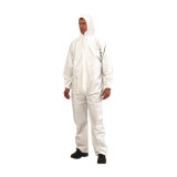 Disposable White Provek Coveralls - DOWP