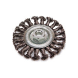 ITM Twist Knot Wire Wheel Brush Stainless Steel 125mm - TM7003-225