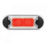 Hella LED Slim Rear End Outline Red w/2.5m Cable - 2310-BULK