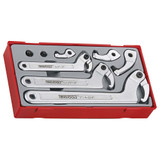 Teng Hook & Pin Wrench Set TC-Tray 8pc - TTHP08