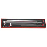 Teng Roll/Heel Bar Set with Tyre Lever - TEX-Tray 4pc - TEXPB4
