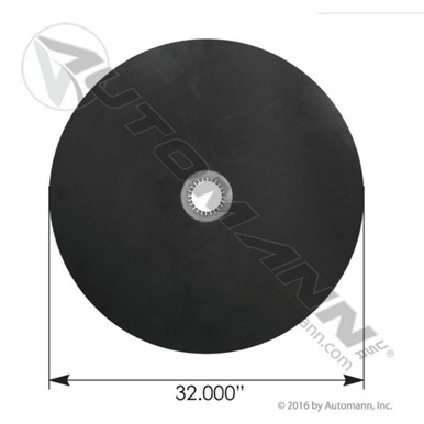 KPSD32 5TH WHEEL SLICK DISC 32X185