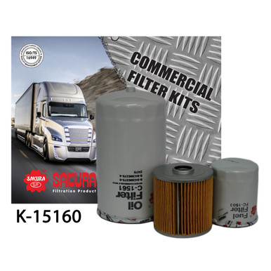 Sakura Filter Kit Isuzu 6HK1 upto 08 - TWL NZ