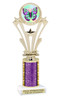 Butterfly theme Trophy. Choice of trophy design and height.  Great award for your spring and Easter pageants, events, competitions, parties and more. H416