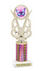 Butterfly theme Trophy. Choice of trophy design and height.  Great award for your spring and Easter pageants, events, competitions, parties and more. H415