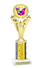 Butterfly theme Trophy. Choice of trophy design and height.  Great award for your spring and Easter pageants, events, competitions, parties and more. H501