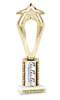 Star Trophy. Choice of column color and height.  Great award for your pageants, events, competitions, parties and more.  6078