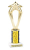 Star Trophy. Choice of column color and height.  Great award for your pageants, events, competitions, parties and more.  6078