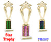 Star Trophy. Choice of column color and height.  Great award for your pageants, events, competitions, parties and more.  6078