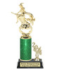 Halloween Trophy. Choice of  Glitter column color and height. With current year.  Great award for your pageants, events, contests,  parties and more.  Witch