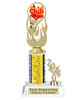 Chili   trophy with choice of trophy height and column. Great for your cooking contests, themed events and more. Current year will be used. F652-2