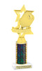 Pickleball theme  trophy with choice of trophy height and artwork. Great for your pickleball games, tournaments, family gatherings