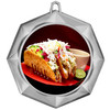 Tacos, guacamole, nachos themed Silver medal - great for your eating contest, cooking contests, BBQ competitions and more.   43273s