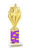 Star figure on crown themed column.  Great for your pageants, festivals, contests or just for your favorite Star.   92566