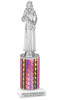 Silver Queen  trophy.  Great trophy for your pageants, events, contests and more!   1 Column Dazzle